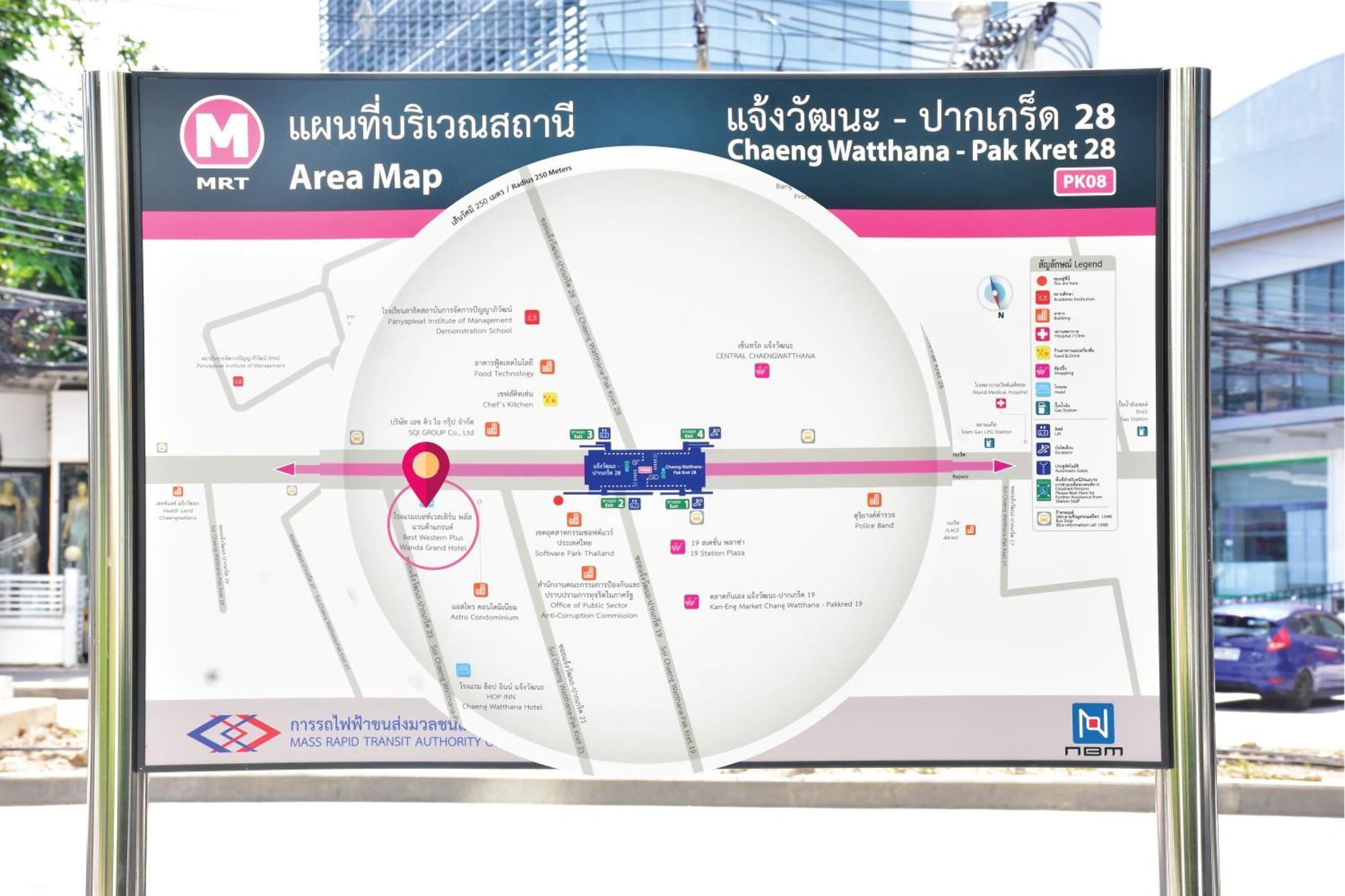 Best Western Plus Wanda Grand Hotel Nonthaburi Zewnętrze zdjęcie